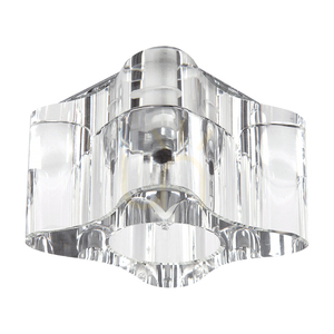 Cristaldream Deckenleuchten-Set, inklusive 3xG4-LED-Lampen (max.. 2,3 W), Klarglas, inklusive Netzteil, 8 cm small 1