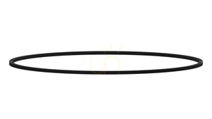 LUMINES-RING, Typ FLEXA, D = 950 mm, schwarz lackiert. small 0
