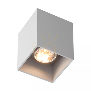SQUARE 50475-WH-N Spot, weiß, 1xGU10 0 SQUARE 50475-WH-N Spot, weiß, 1xGU10 small 0
