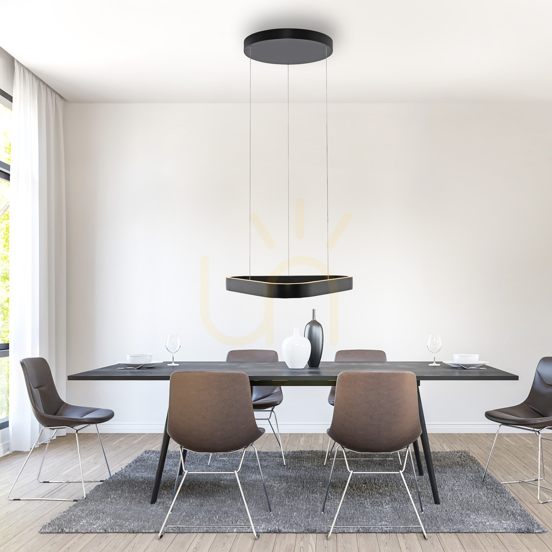 Anzeige Q-STRETTO 2690-18 Schwarz 2xLED-Pendelleuchte Q-STRETTO 2690-18 Schwarz 2xLED-Pendelleuchte