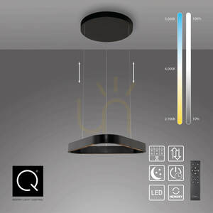 Q-STRETTO 2690-18 Schwarz 2xLED-Pendelleuchte 7 Q-STRETTO 2690-18 Schwarz 2xLED-Pendelleuchte small 7