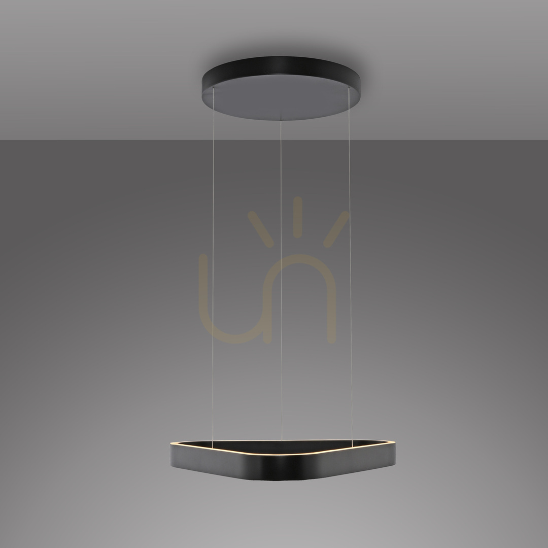 Anzeige Q-STRETTO 2690-18 Schwarz 2xLED-Pendelleuchte Q-STRETTO 2690-18 Schwarz 2xLED-Pendelleuchte