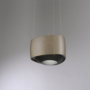 Q-STRETTO 2657-97 Braune 2xLED-Pendelleuchte small 12
