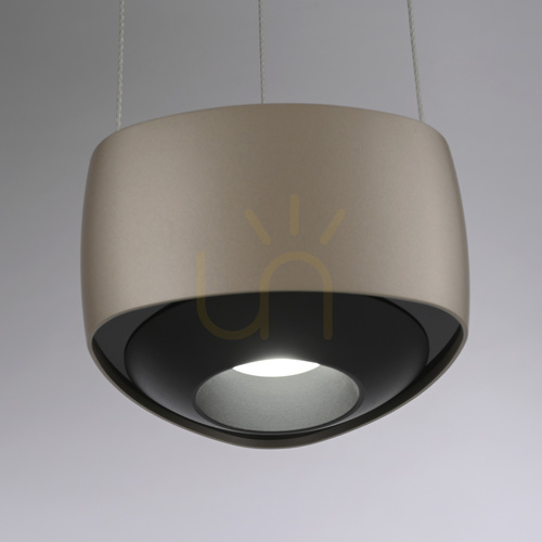 Prüfen Q-STRETTO 2657-97 Braune 2xLED-Pendelleuchte