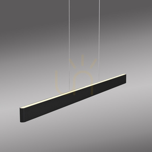 Q-STRETTO 2687-18 Schwarze 2xLED-Pendelleuchte small 7