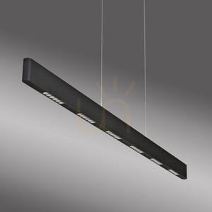 Q-STRETTO 2687-18 Schwarze 2xLED-Pendelleuchte small 8