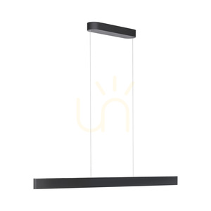 Q-STRETTO 2687-18 Schwarze 2xLED-Pendelleuchte small 0