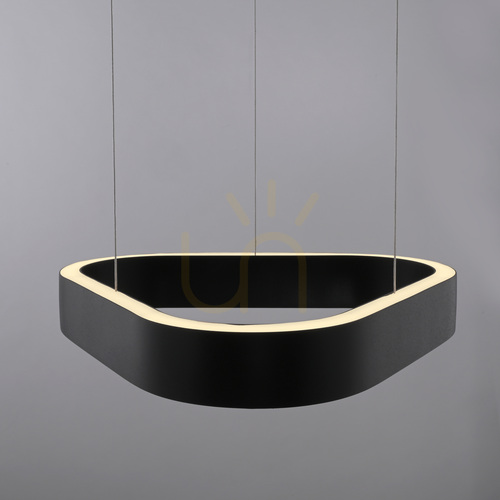 Prüfen Q-STRETTO 2689-18 Schwarze 2xLED-Pendelleuchte