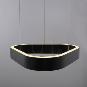 Q-STRETTO 2689-18 Schwarze 2xLED-Pendelleuchte small 0