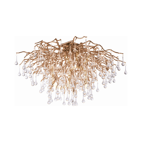 Prüfen ICICLE 8092-11 Deckenleuchte, Messing, 14xG9