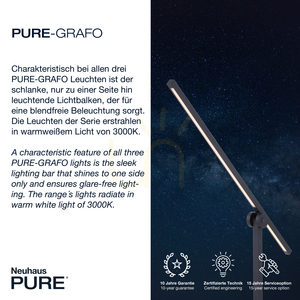 PURE-GRAFO 4407-18 Tischlampe, schwarz, 1xLED 3 PURE-GRAFO 4407-18 Tischlampe, schwarz, 1xLED small 3
