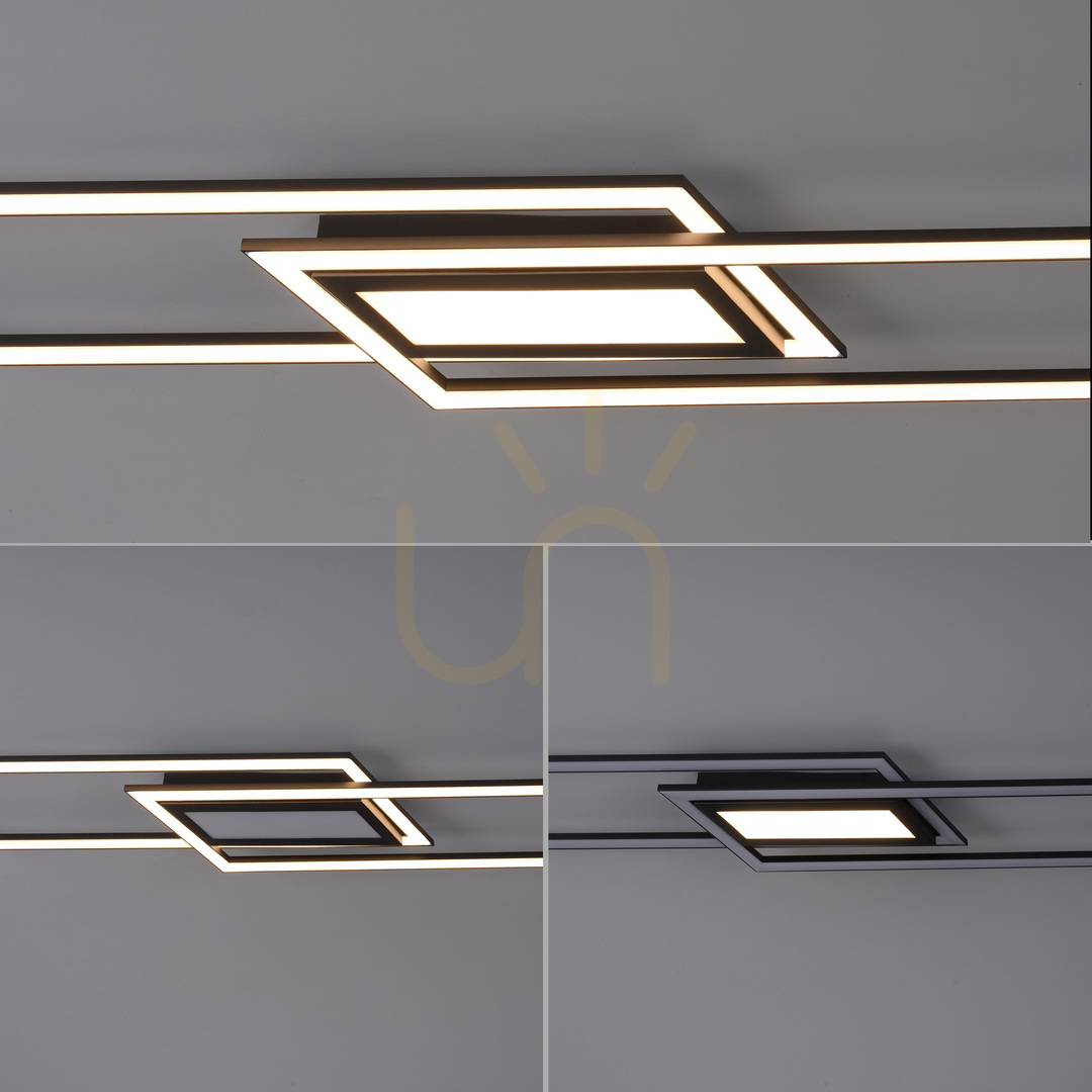 Aussicht ASMIN 14694-18 Deckenleuchte, schwarz, 1xLED ASMIN 14694-18 Deckenleuchte, schwarz, 1xLED
