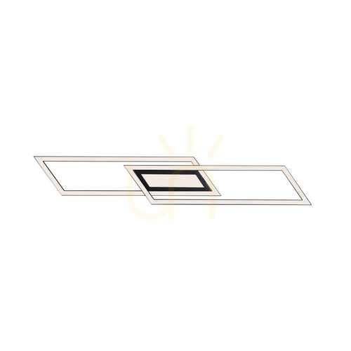 Prüfen ASMIN 14694-18 Deckenleuchte, schwarz, 1xLED