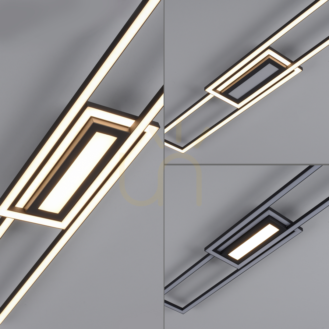 Aussicht ASMIN 14696-18 Deckenleuchte, schwarz, 1xLED ASMIN 14696-18 Deckenleuchte, schwarz, 1xLED