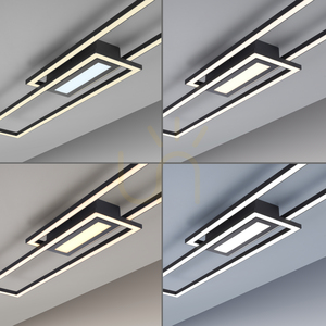 ASMIN 14696-18 Deckenleuchte, schwarz, 1xLED 4 ASMIN 14696-18 Deckenleuchte, schwarz, 1xLED small 4