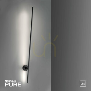 PURE-GRAFO 9407-18 Schwarz 1xLED-Wandleuchte small 11