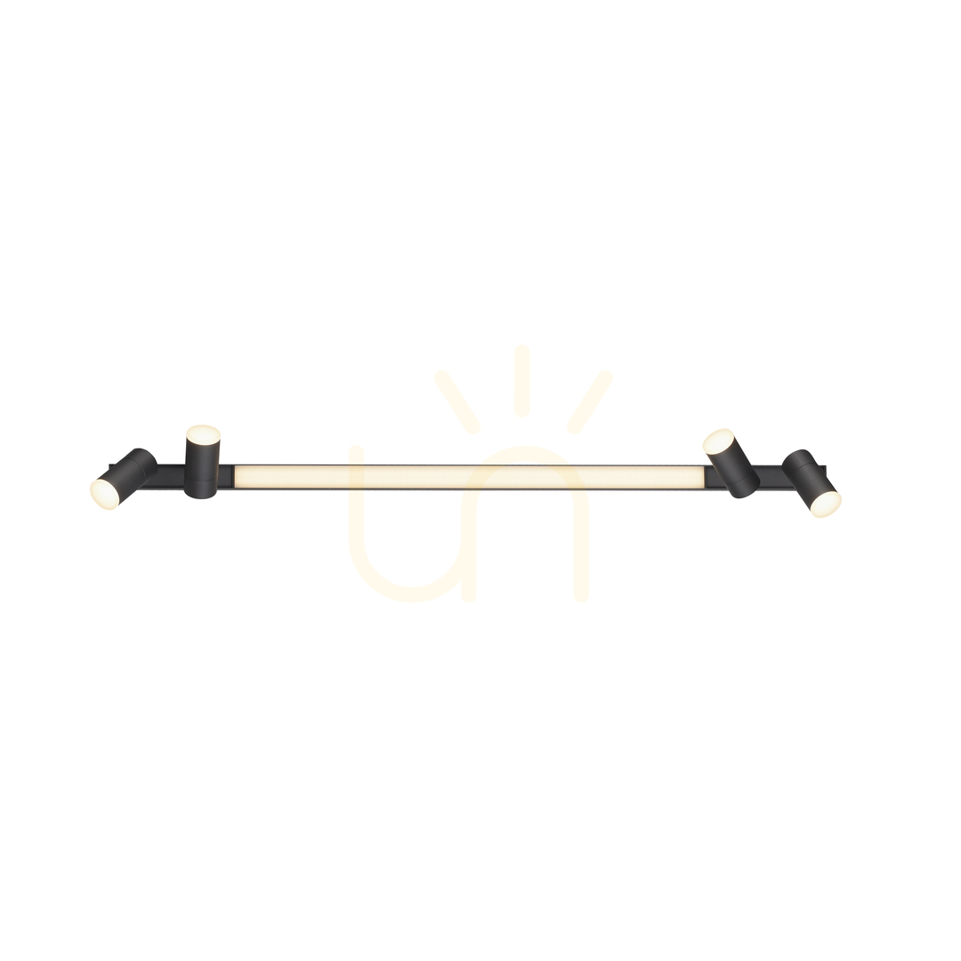 Anzeige PURE-LINES 6121-13 Deckenleuchte, Anthrazit, 5xLED PURE-LINES 6121-13 Deckenleuchte, Anthrazit, 5xLED