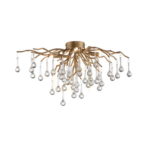 ICICLE 8090-11 Deckenleuchte, Messing, 4xG9 small 1