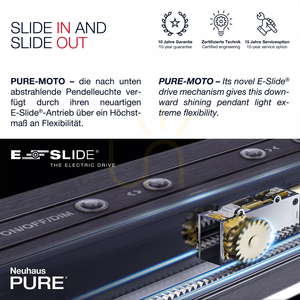 PURE-MOTO 2525-15 Graue 3xLED-Pendelleuchte small 10