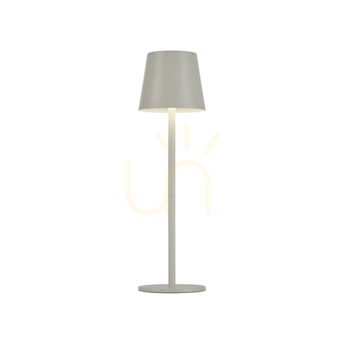 Prüfen EURIA 19250-40 Tischlampe, grau, 1xLED