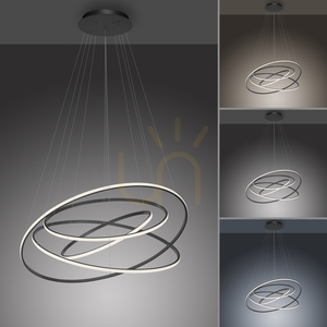 TESSARA 2124-13 Anthrazit 1xLED-Pendelleuchte small 5