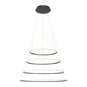 TESSARA 2124-13 Anthrazit 1xLED-Pendelleuchte small 0