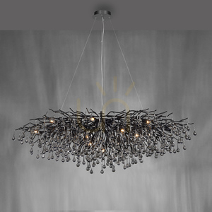 ICICLE 2031-18 Schwarze Pendelleuchte 15xG9 small 5