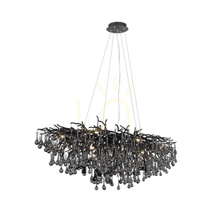 ICICLE 2031-18 Schwarze Pendelleuchte 15xG9 small 7