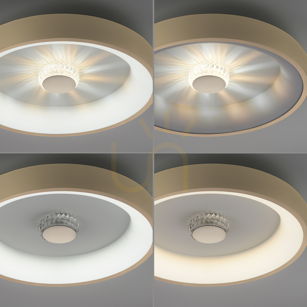 Anzeige VERTIGO 14384-60 Deckenleuchte aus Messing, 1xLED VERTIGO 14384-60 Deckenleuchte aus Messing, 1xLED