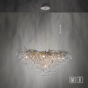ICICLE 2192-55 Silber 10xG9 Pendelleuchte small 13