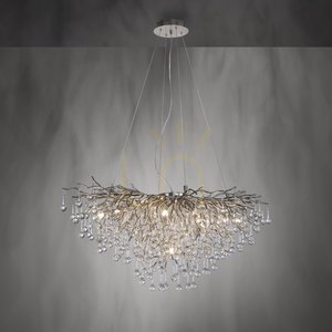 ICICLE 2192-55 Silber 10xG9 Pendelleuchte small 5