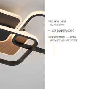 SEVENT 14117-78 Deckenleuchte, Holzoptik, 1xLED 3 SEVENT 14117-78 Deckenleuchte, Holzoptik, 1xLED small 3