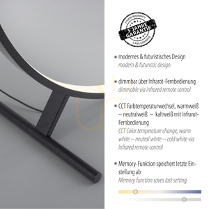HULA 320-18 Stehlampe, schwarz, 1xLED small 4