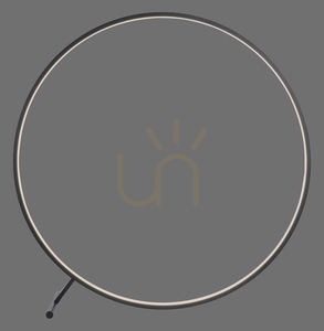 HULA 320-18 Stehlampe, schwarz, 1xLED small 7
