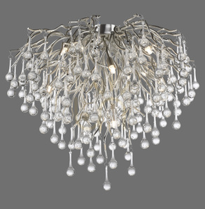 ICICLE 8091-55 Silberne Deckenleuchte, 9xG9 1 ICICLE 8091-55 Silberne Deckenleuchte, 9xG9 small 1