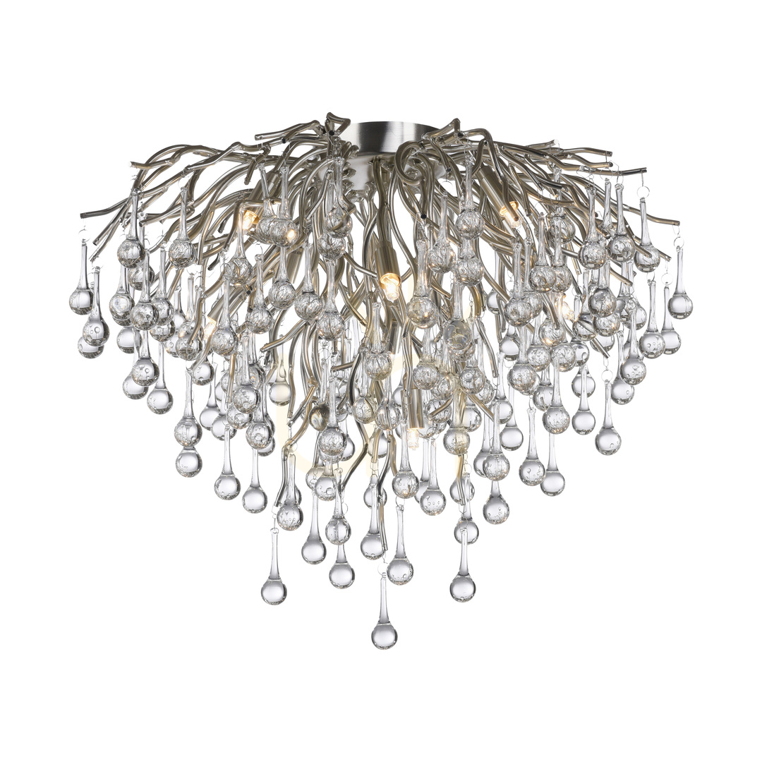 Vorschau ICICLE 8091-55 Silberne Deckenleuchte, 9xG9 ICICLE 8091-55 Silberne Deckenleuchte, 9xG9