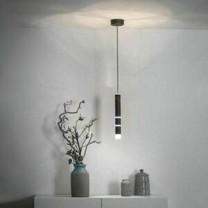 Schwarze LED-Pendelleuchte Paul Neuhaus PURE-VEGA 2211-18, 3000 K small 16