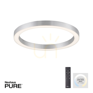 PURE-LINES 6309-95 Deckenleuchte, Silber, 1xLED small 1