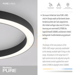 PURE-LINES 6309-13 Deckenleuchte, Anthrazit, 1xLED 3 PURE-LINES 6309-13 Deckenleuchte, Anthrazit, 1xLED small 3
