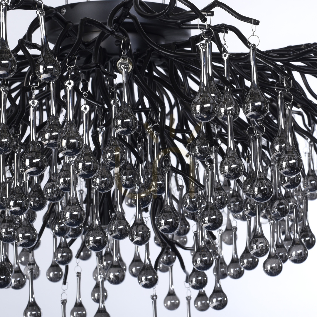 Vorschau ICICLE 8092-18 Deckenleuchte, schwarz, 14xG9 ICICLE 8092-18 Deckenleuchte, schwarz, 14xG9