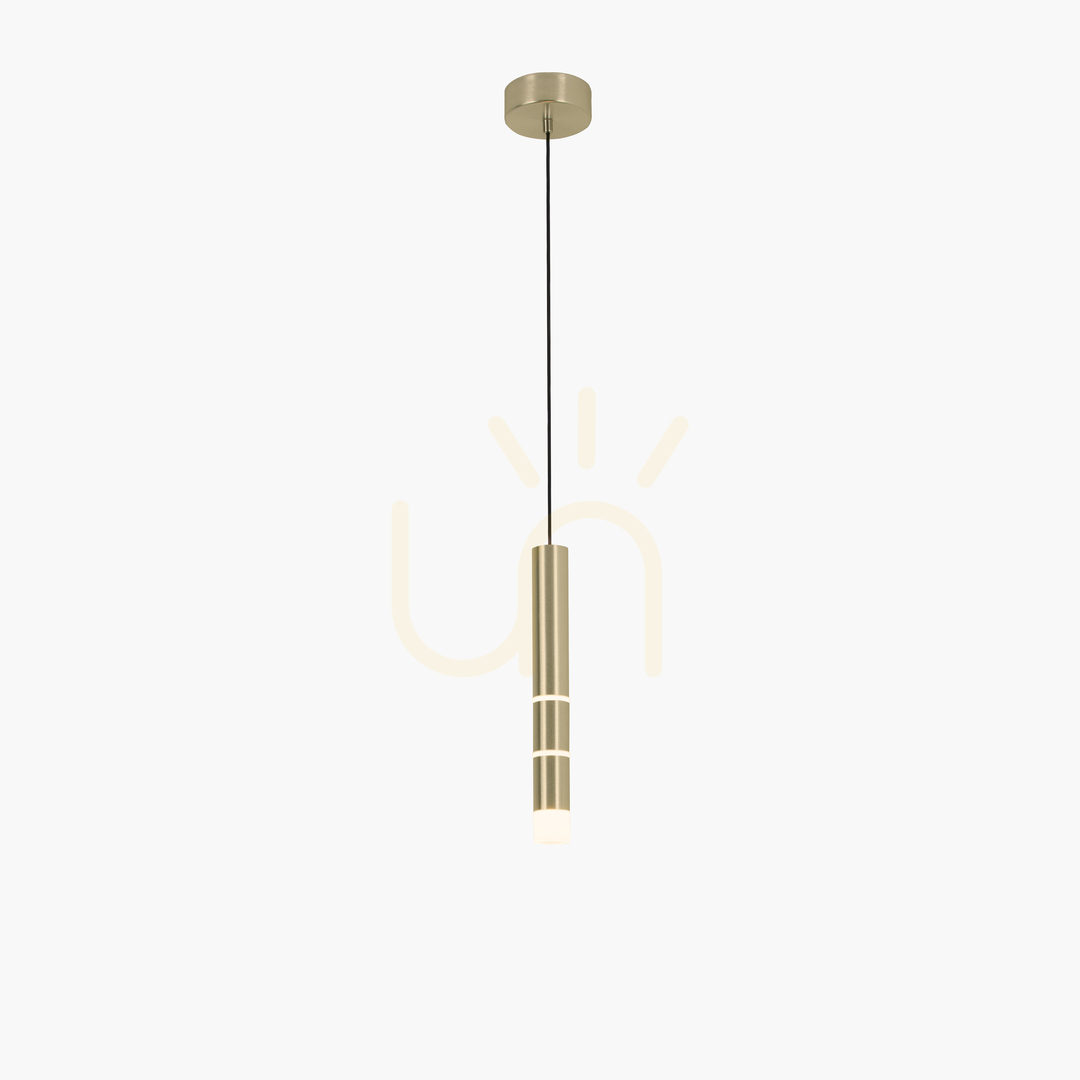 Aussicht PURE-VEGA 2211-60 Pendelleuchte aus Messing mit 4 LEDs PURE-VEGA 2211-60 Pendelleuchte aus Messing mit 4 LEDs