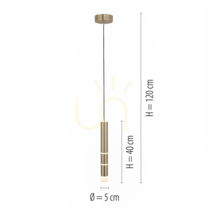 PURE-VEGA 2211-60 Pendelleuchte aus Messing mit 4 LEDs 7 PURE-VEGA 2211-60 Pendelleuchte aus Messing mit 4 LEDs small 7