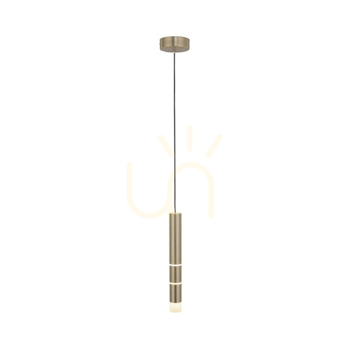 Prüfen PURE-VEGA 2211-60 Pendelleuchte aus Messing mit 4 LEDs