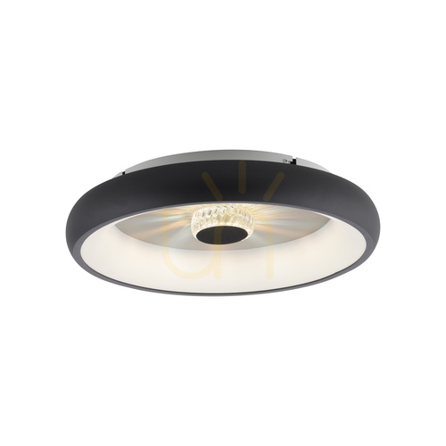 Prüfen VERTIGO 14384-18 Schwarze Deckenleuchte, 1xLED