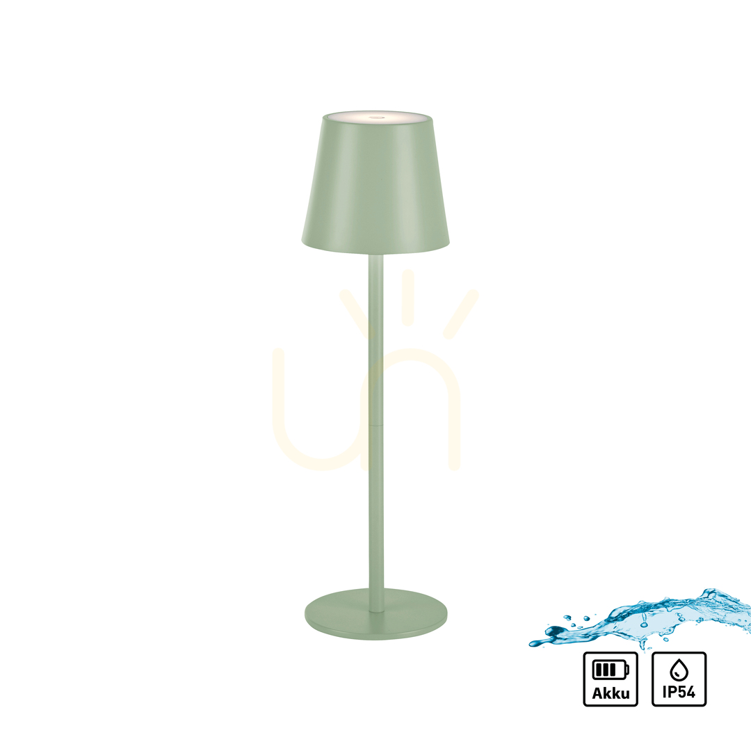 Aussicht EURIA 19250-43 Grün 1xLED-Tischlampe EURIA 19250-43 Grün 1xLED-Tischlampe