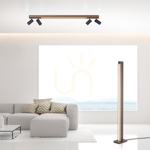PURE-LINES 6121-79 Deckenleuchte, Holzoptik, 5xLED small 10