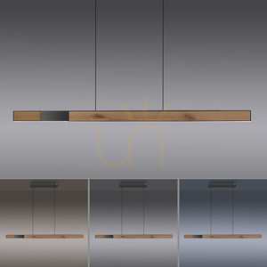 PURE MOTO-RISE 2545-79 Holz-Pendelleuchte mit 3 LEDs small 5
