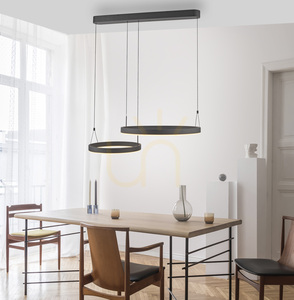 ESKO 2360-18 Schwarz 2xLED-Pendelleuchte small 2