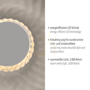 IGO 18700-16 Wandleuchte, Weiß, 1xLED 3 IGO 18700-16 Wandleuchte, Weiß, 1xLED small 3