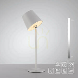 BOTERIA 19251-16 Weiße Tischlampe mit 1 LED 10 BOTERIA 19251-16 Weiße Tischlampe mit 1 LED small 10